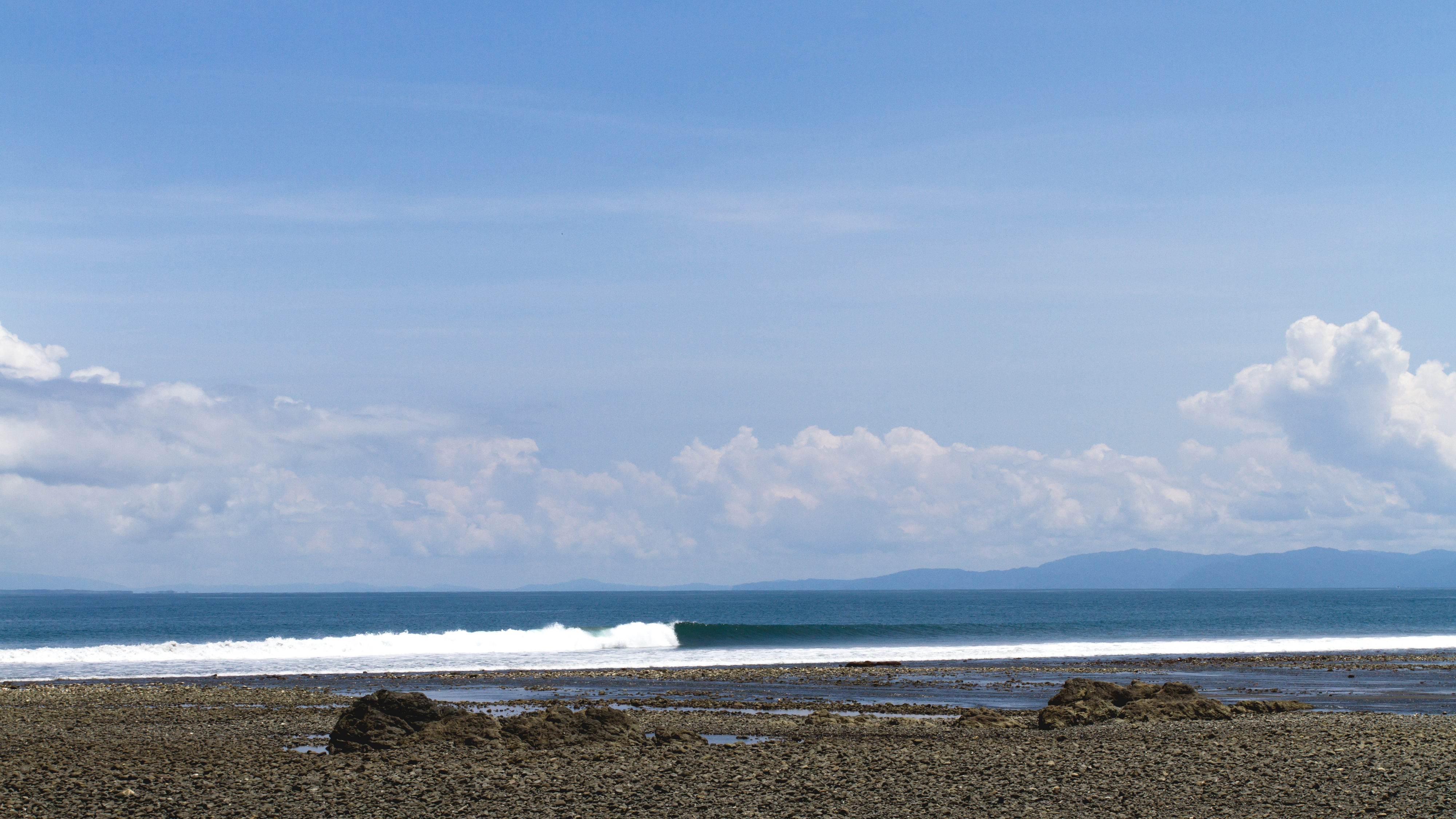 Wave Breaking at Pavones