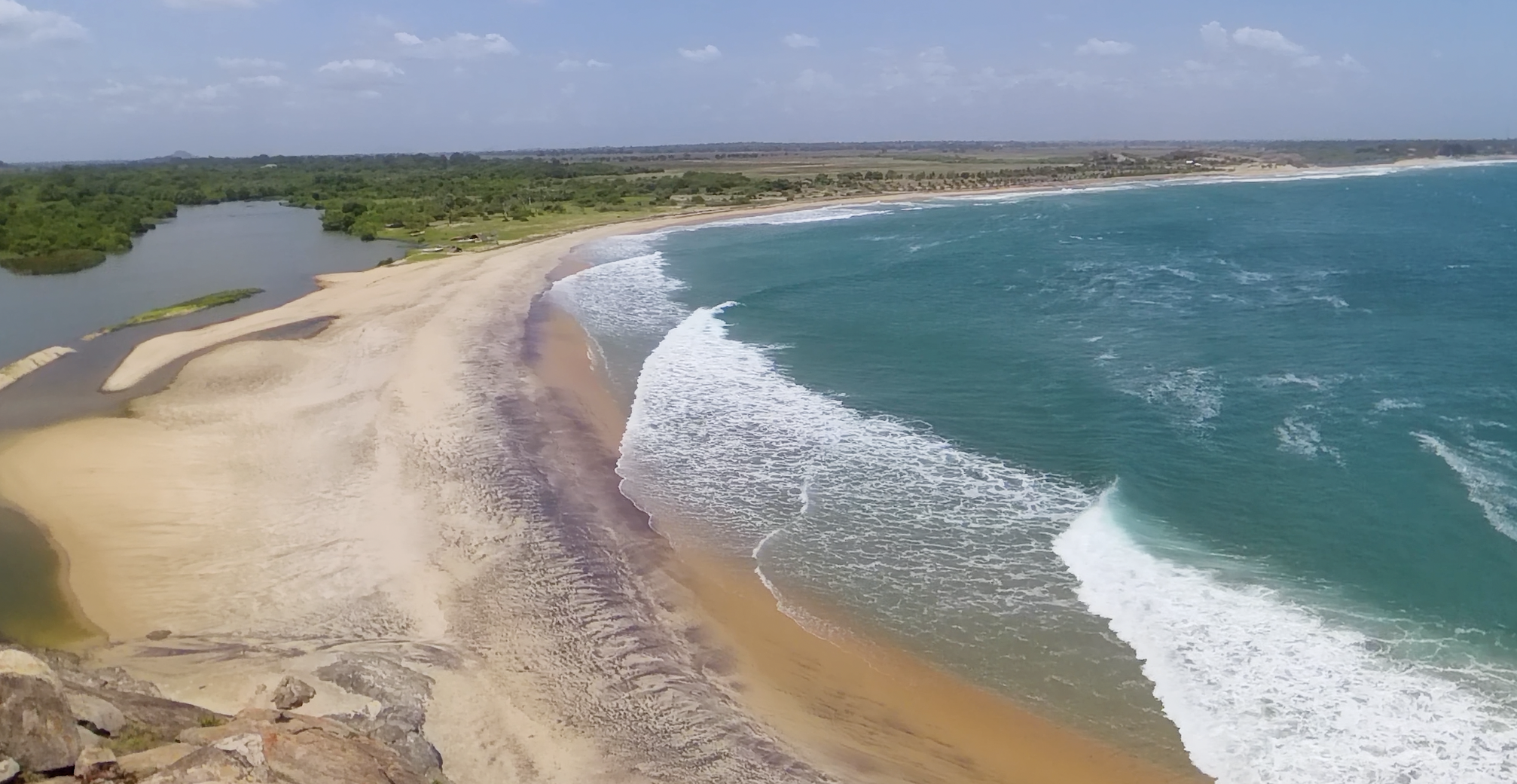 Right Point Break in Arugam Bay