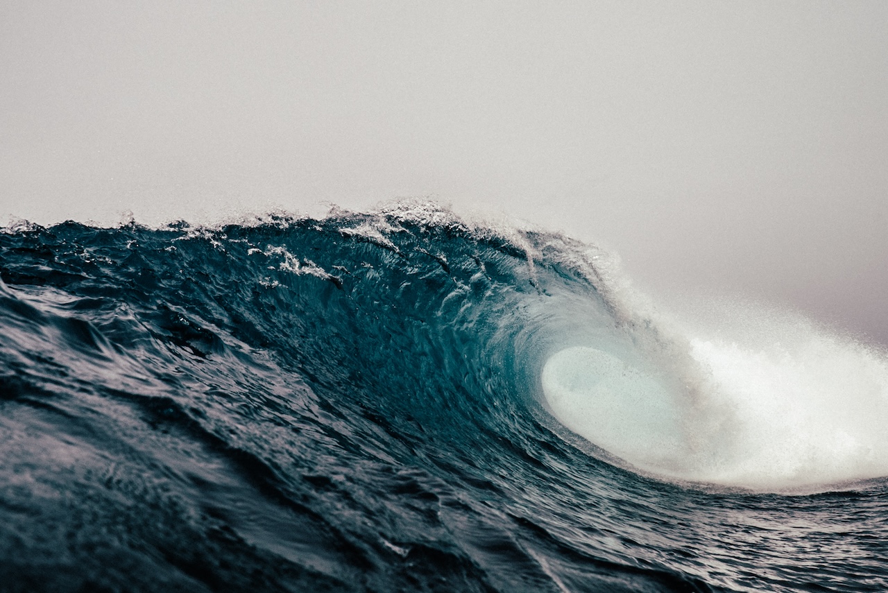 Surfing in Fiji